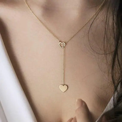 Fashion Popular Personality New Peach Heart Love Pendant Women's