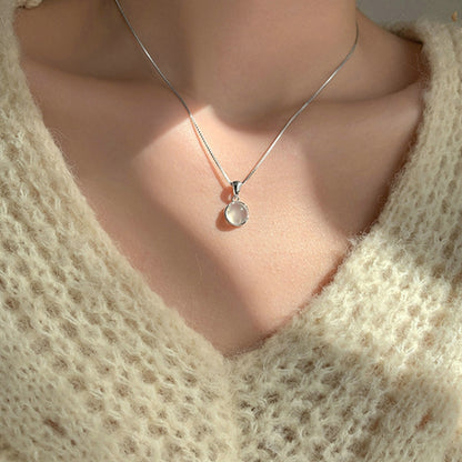 Crystal Pendant Necklace | Women's Crystal Pendant | Charme En Pierre