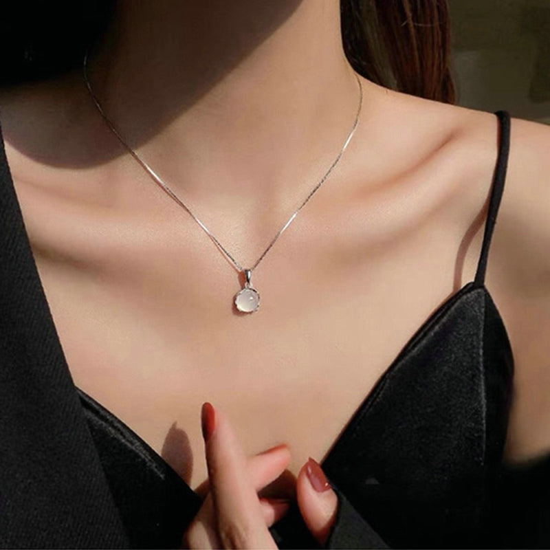 Crystal Pendant Necklace | Women's Crystal Pendant | Charme En Pierre