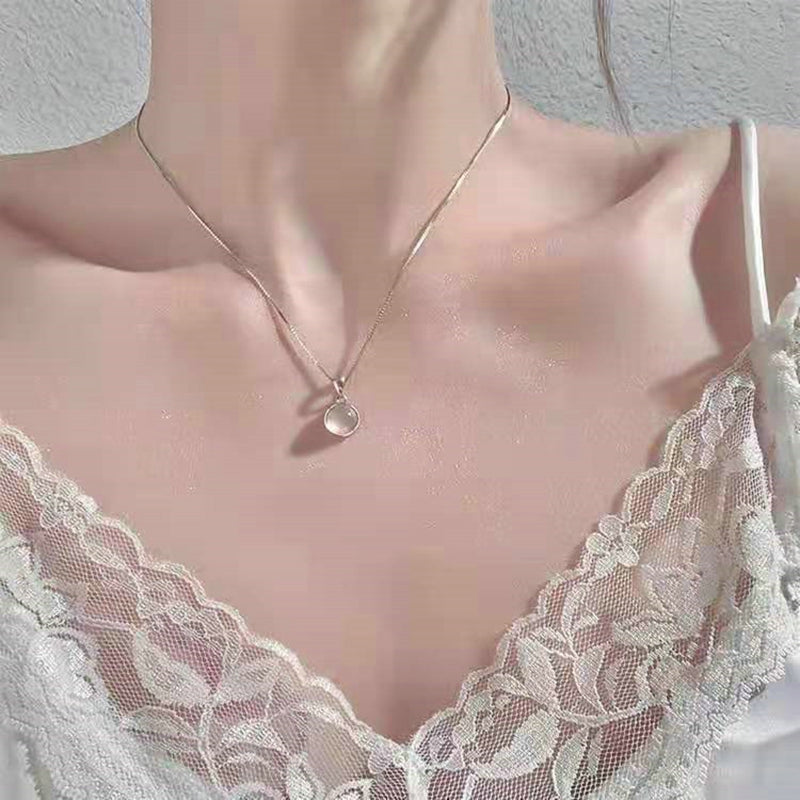 Crystal Pendant Necklace | Women's Crystal Pendant | Charme En Pierre