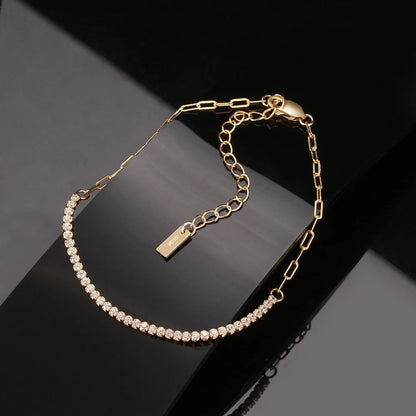 Gold Plated Bracelet For Women | Charme En Pierre