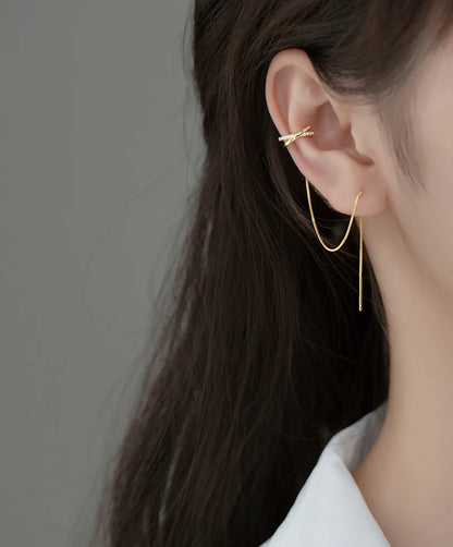 No Piercing Ear Cuff | Women's Cuff Earrings | Charme En Pierre