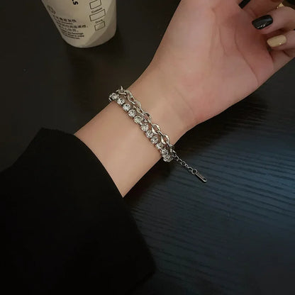 Imitation Pearl Stretchable Bracelet for Women Personalized Fashion