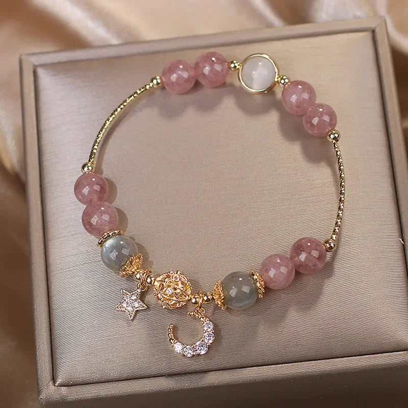 Imitation Pearl Stretchable Bracelet for Women Personalized Fashion